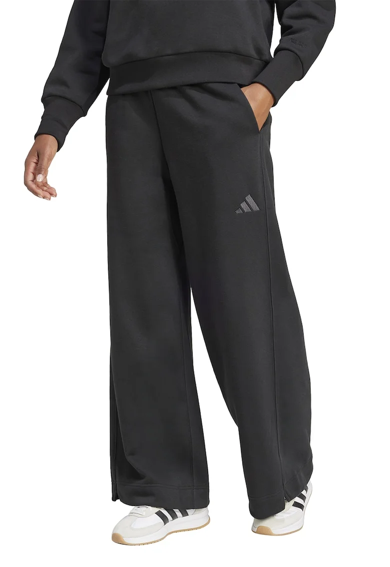 Pantaloni de trening cu croiala ampla ALL SZN, Negru