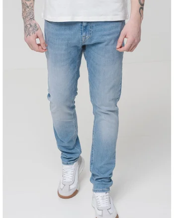 Blugi slim fit, Albastru deschis