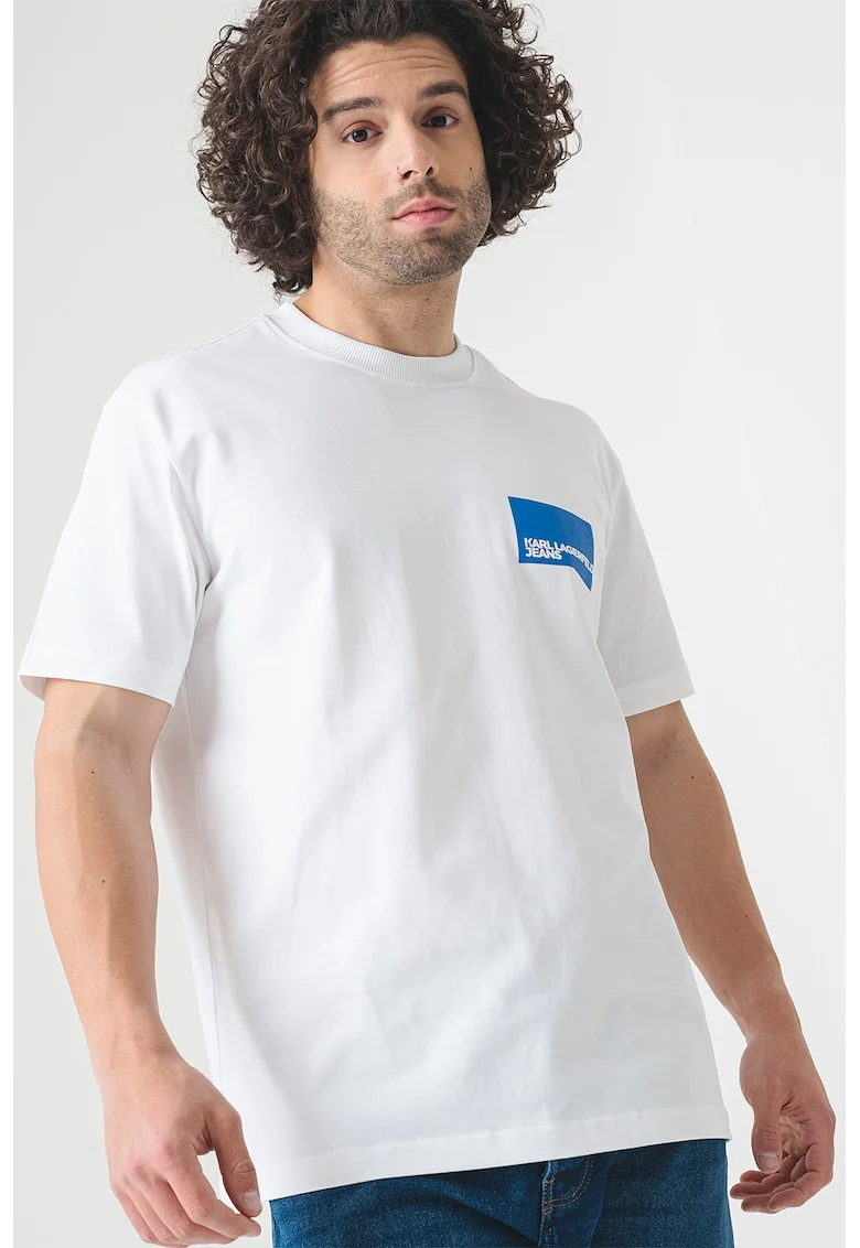 Tricou de bumbac organic, Alb