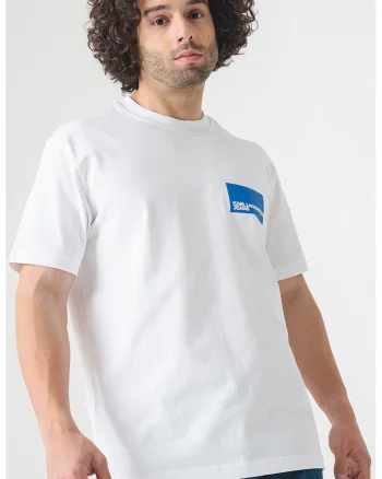 Tricou de bumbac organic, Alb