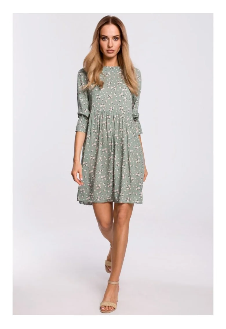 Rochie cu volan - model 7, Multicolor
