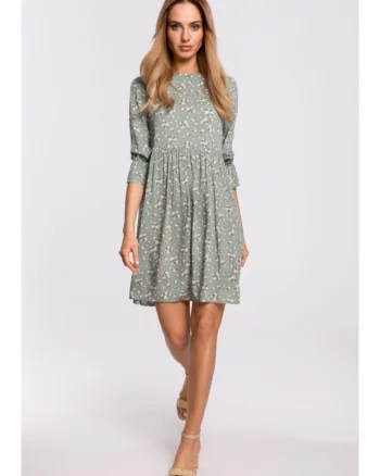 Rochie cu volan - model 7, Multicolor