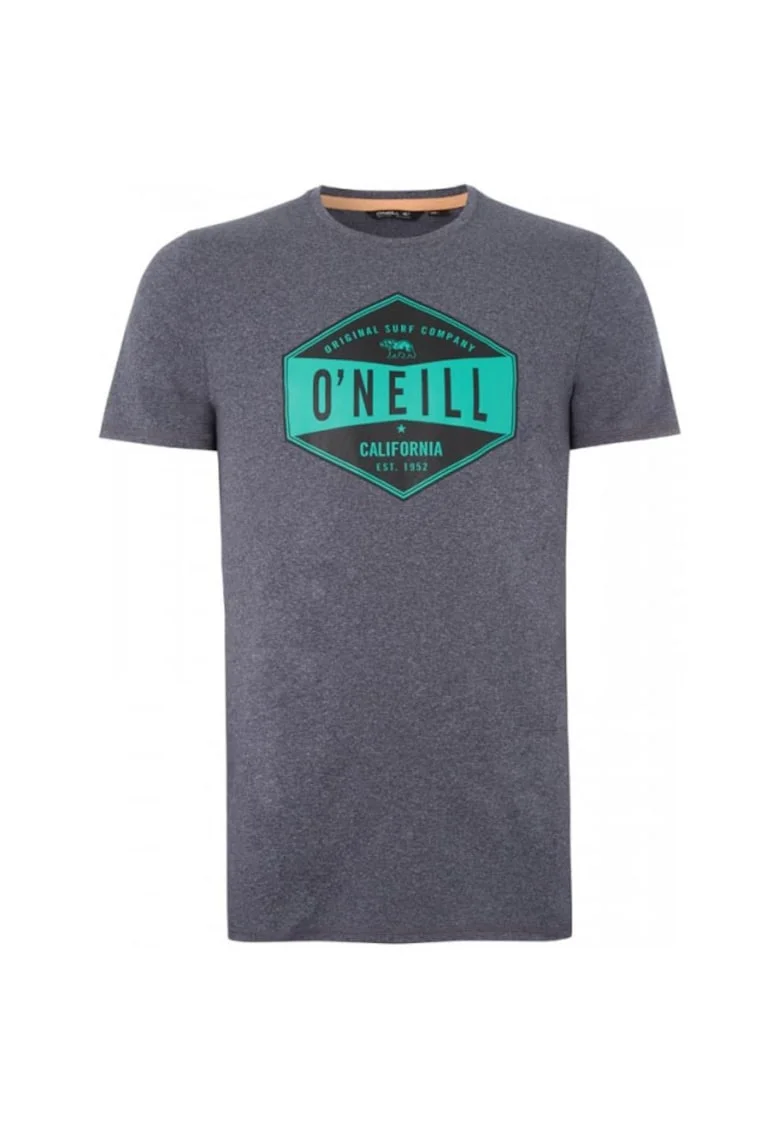 Tricou  PM Surf Company Gri inchis, Gri inchis
