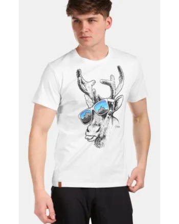 Tricou  Discover, Alb, Barbati, Alb