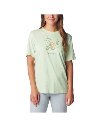 Tricou  Bluebird Day Relaxed, Verde