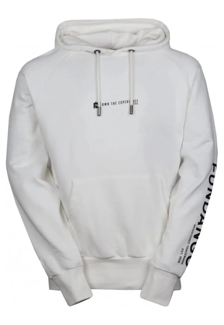 Hanorac  Tails Hooded Sweatshirt, Alb