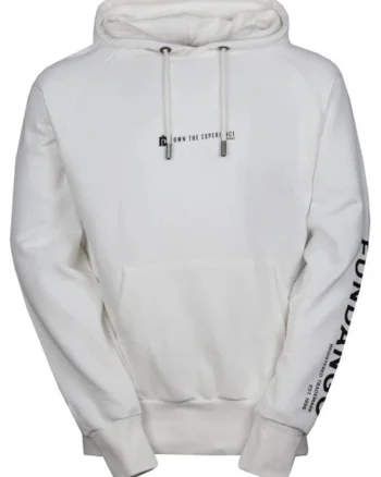 Hanorac  Tails Hooded Sweatshirt, Alb