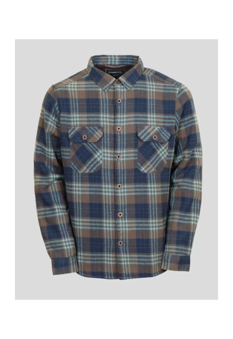 Camasa  Roddy Lined Shirt, Albastru, Barbati, Albastru