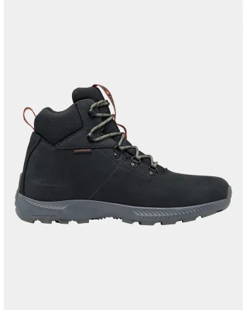 Ghete impermeabile de piele nabuc Landroamer Explorer, Negru