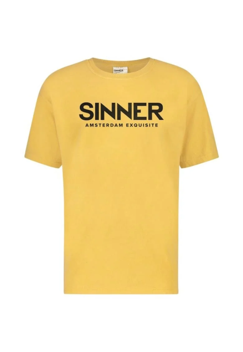 Tricou  Amsterdam, Galben, Barbati, Galben