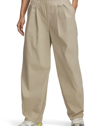 Pantaloni largi pentru antrenament Unstoppable, Bej inchis