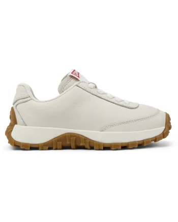 Pantofi sport din piele Drift Trai, Alb/Natur