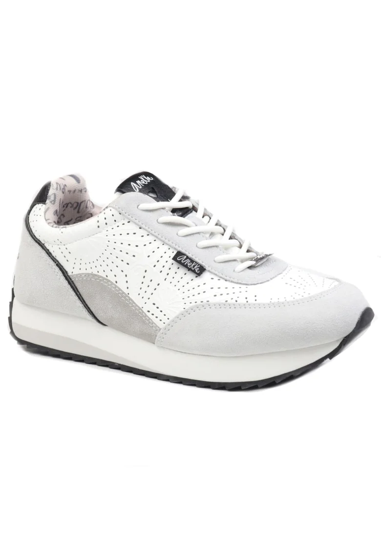 Sneakers dama 40390 455, Alb