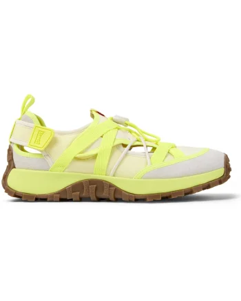 Pantofi sport din material textil Drift Trail, Alb