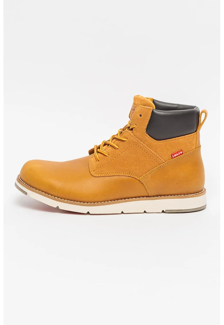 Ghete de piele si piele intoarsa Jax