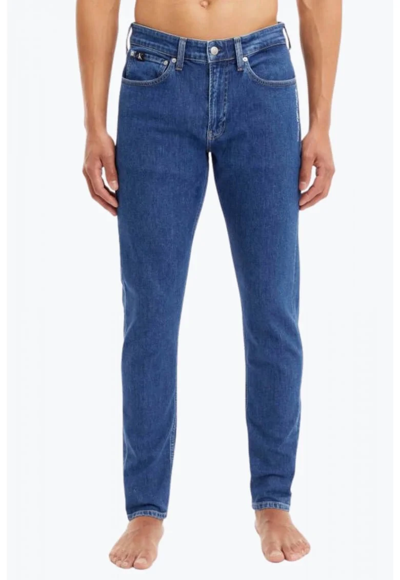 Blugi  Jeans Slim Tapered Fit,, Albastru