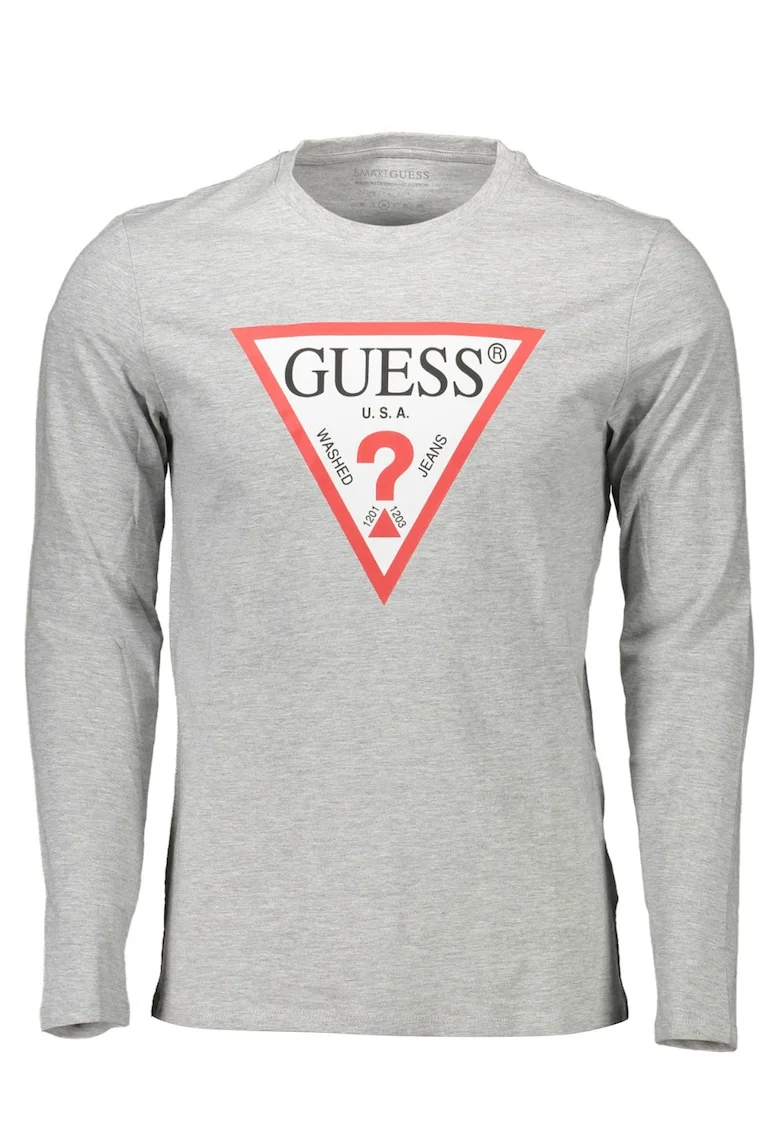 Tricou barbati,  9211542, Logo, Gri, Gri