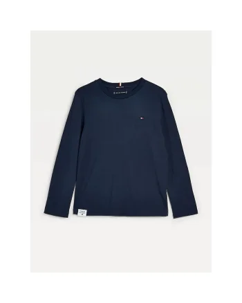 Bluza copii  Essential Solid Rib, Bleumarin
