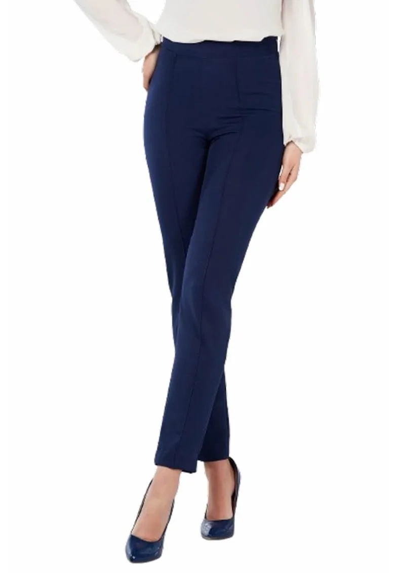 Pantaloni Dama Eleganti  039012, Bleumarin
