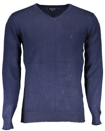 Pulover cu maneci lungi,  Blu
