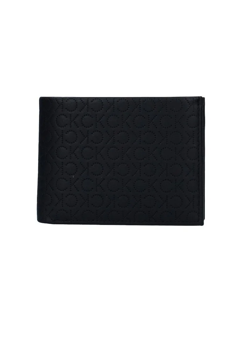 Portofel  perforato all-over K50K508742, Negru