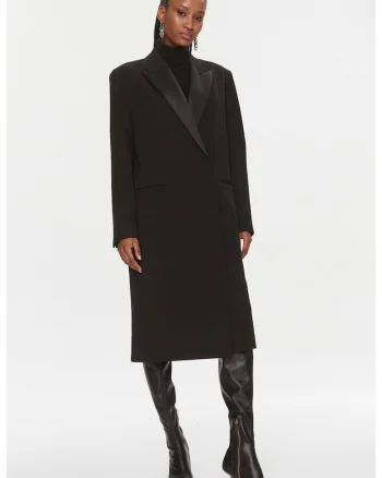 Palton din lana  K20K205970, Negru