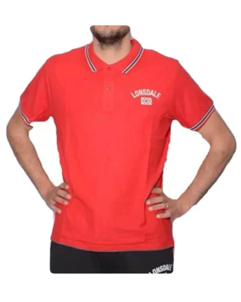 Tricou polo barbati model LOUPE21500, Rosu