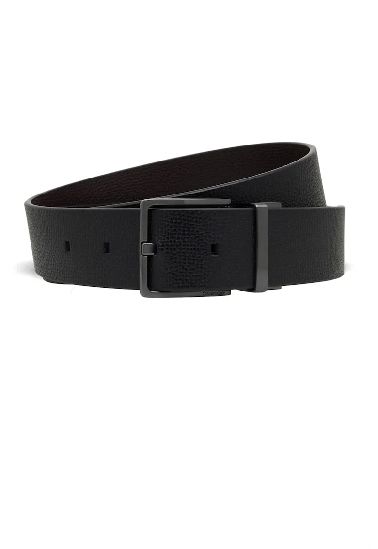 Curea din piele reversibila  K50K510072, Maro inchis/Negru