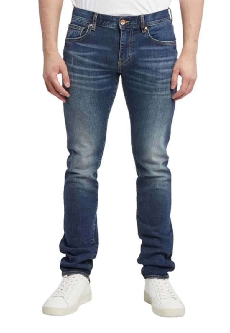 Blugi  slim fit model 3LZJ13-Z1PQZ, Albastru