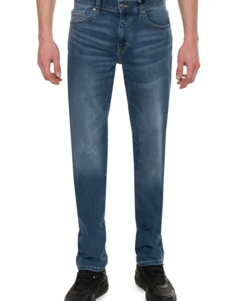 Blugi barbati  W01234J78, Albastru