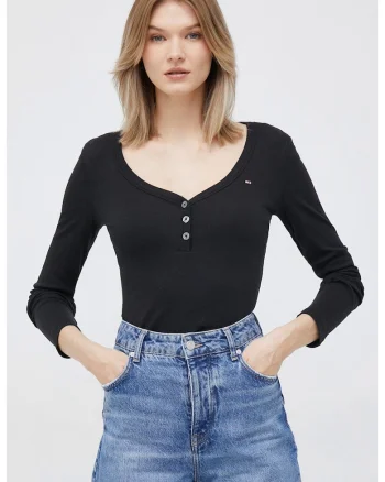Bluza dama  WW0WW36148, Negru
