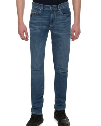 Blugi barbati  W01234J83, Albastru