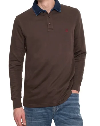Bluza Polo pentru barbati  10424, Maro