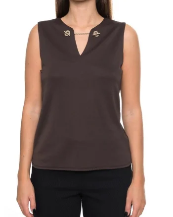 Tricou Dama  S02T719A, Maro