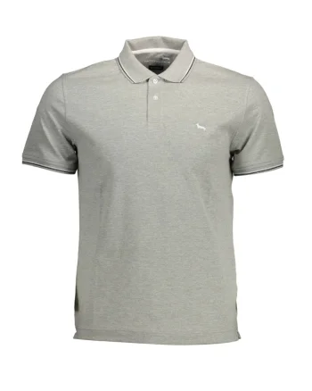 Tricou polo Barbati  LNH032-020862, Gri