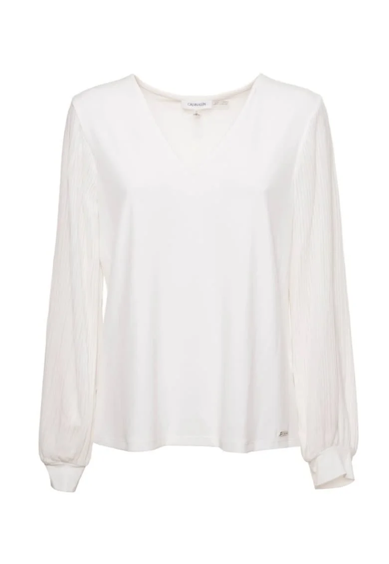 Bluza dama  M0LH7876, Alb