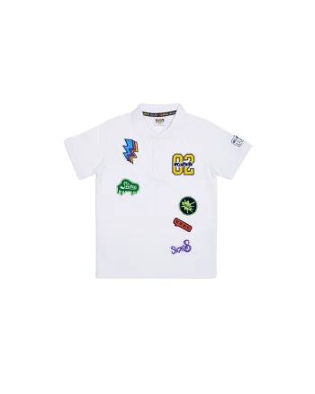 Tricou polo baieti  cu maneca scurta 4B1403TX, Alb