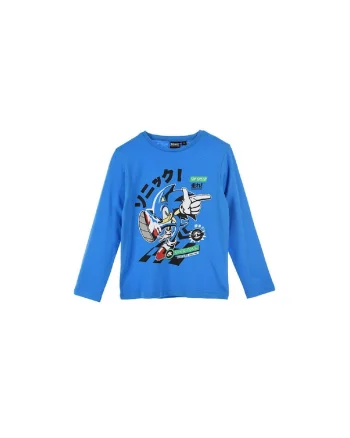 Tricou baieti  cu maneca lunga HW1183, Albastru