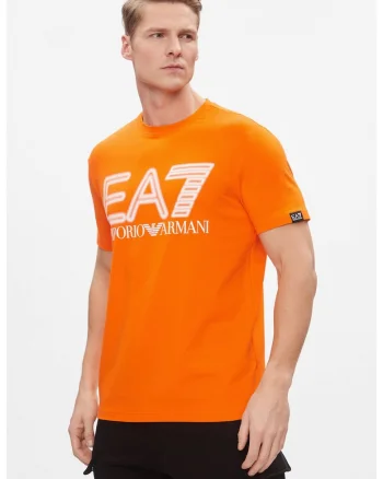 Tricou Barbati EA7 -  3DPT37, Portocaliu