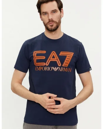 Tricou Barbati EA7 -  3DPT37, Bleumarin