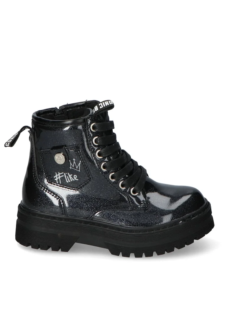 Botine  copii 6882, Negru