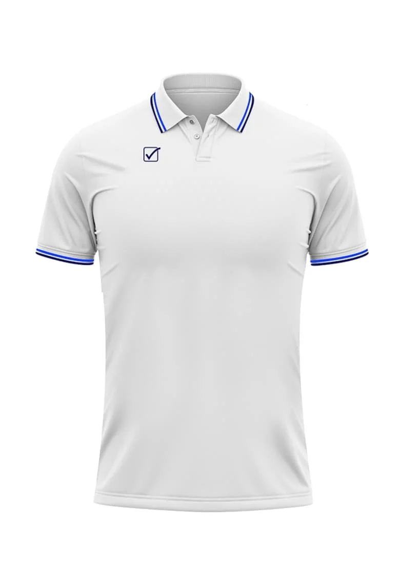 Tricou polo cu maneca scurta  MA026, Alb