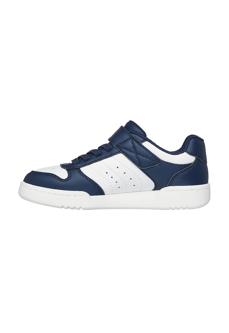 Pantofi sport din piele ecologica cu inchidere velcro Quick Street