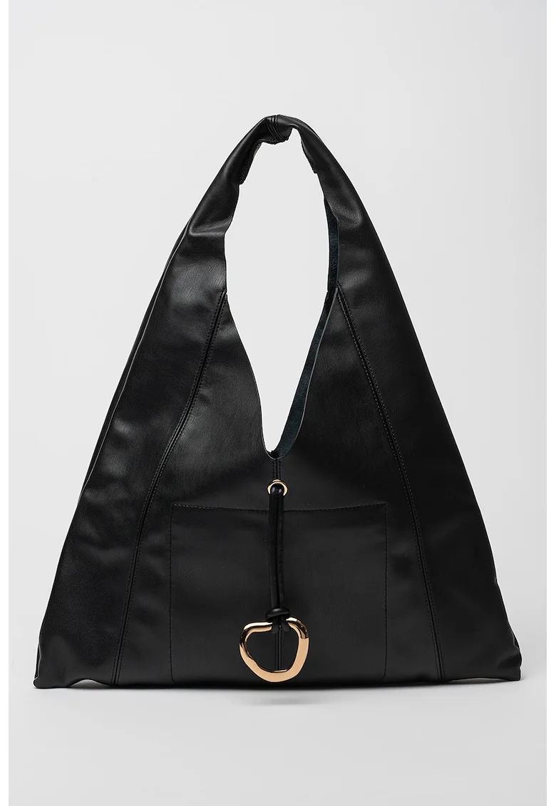 Geanta tote Missie, Negru