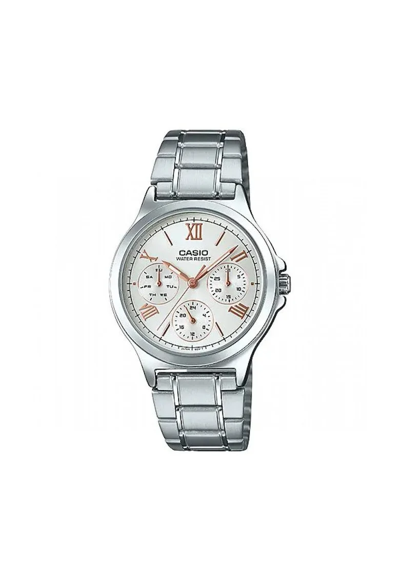 Ceas Dama,  Collection LTP-V3 LTP-V300D-7A2 1345481082, Argintiu