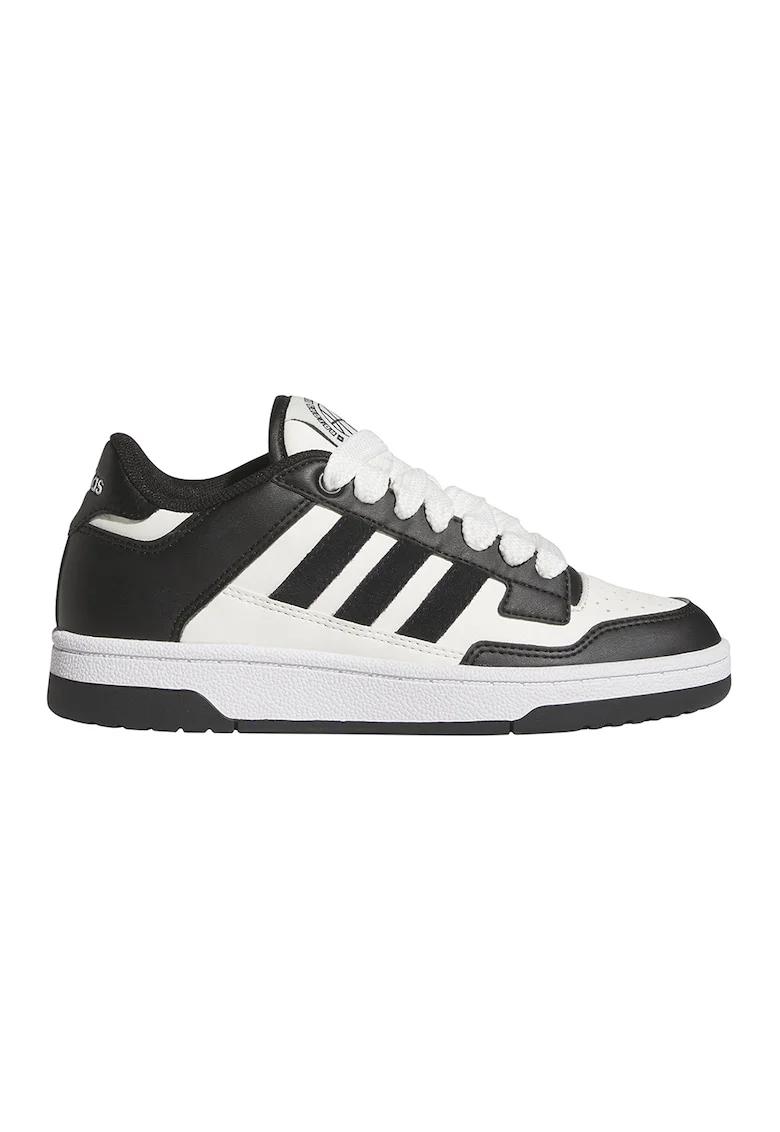 Pantofi sport Rapid Court low-cut, Alb fildes/Negru