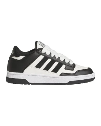 Pantofi sport Rapid Court low-cut, Alb fildes/Negru