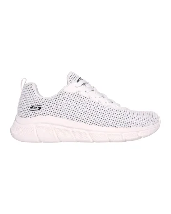Pantofi sport low-cut de plasa Flex - Visionary, Alb murdar