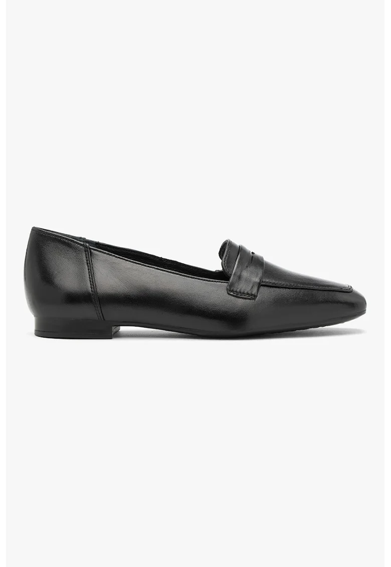 Pantofi loafer din piele Audrey, Negru