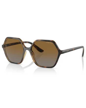 Ochelari de soare hexagonali, Maro inchis